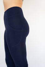 Lavoréa Everyday Leggings in Navy Blue, organic cotton, photo 5 of 10