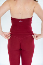 Lavoréa Halter Neck Bra Top in organic cotton, back view